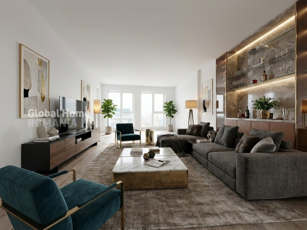 Apartament 3cam 100MP |MTM Residence-Rond Pipera|LOC PARCARE