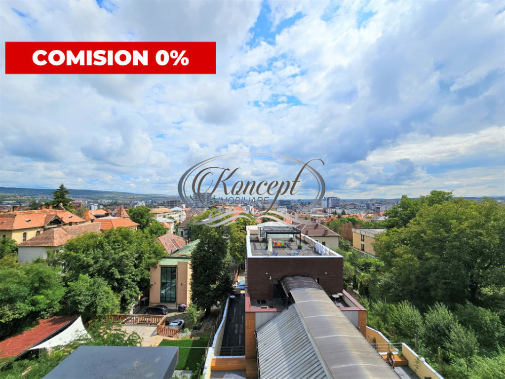 Spatiu de birouri cu terasa si panorama spectaculoasa