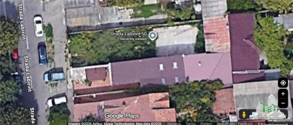 Teren cu fundatie Intravilan - Constanta Central