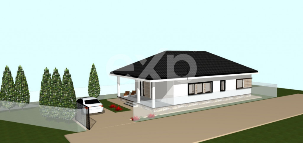 Casă parter 4 camere, la cheie, teren 400 mp, zonă central