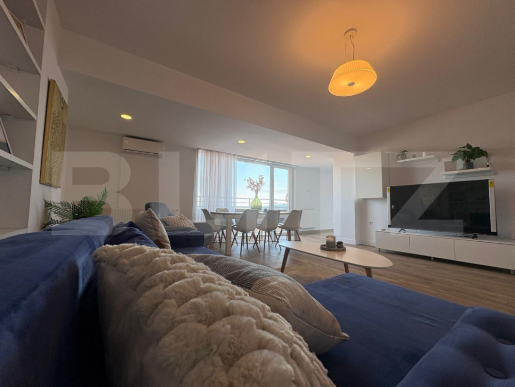 Penthouse de 230 mp, pe 2 nivele in Buna Ziua - Panoramă Su