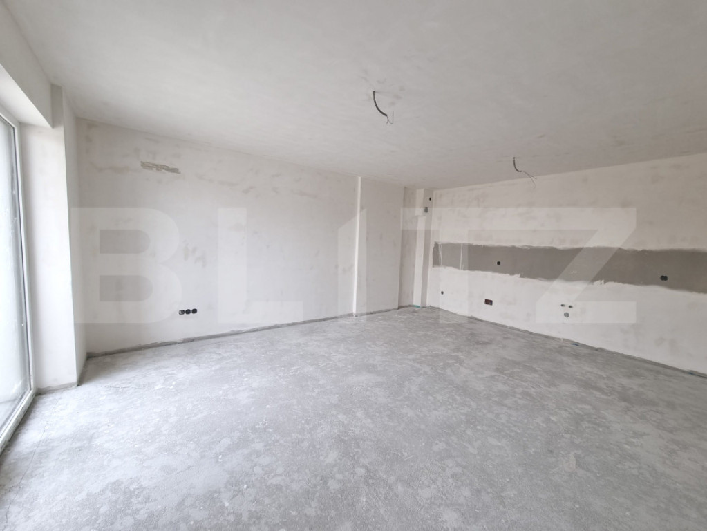 Comision 0!Apartament 2 camere,semifinisat,etaj intermediar