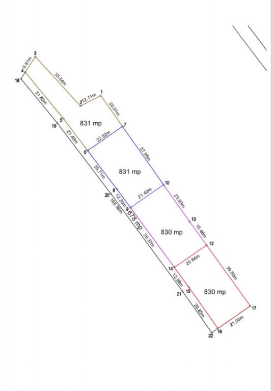 Teren de 35 ari în Coaș cu toate utilitățile la 15 km de