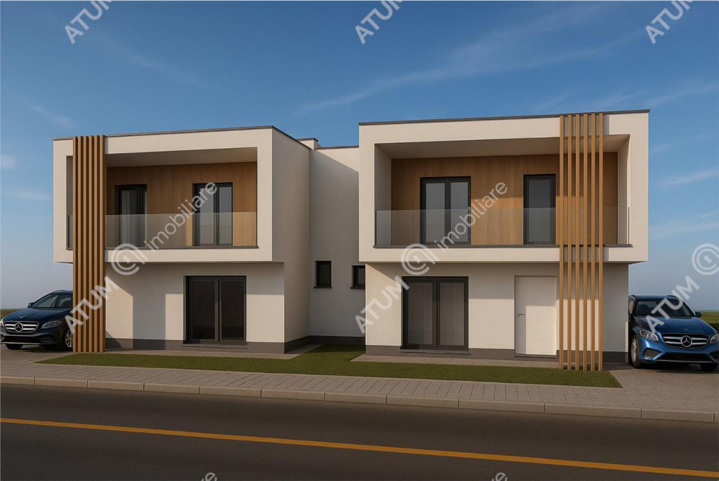 Casa intabulata de 4 camere cu 2 bai si teren de 200 mp in S