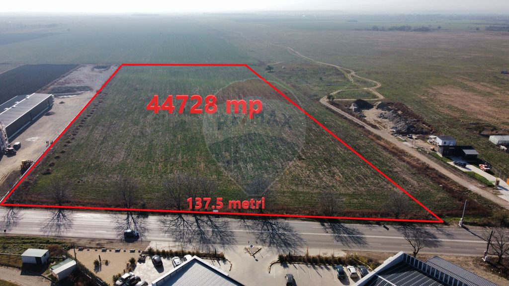 Teren 44,728mp Focsani / Bulevardul Brailei