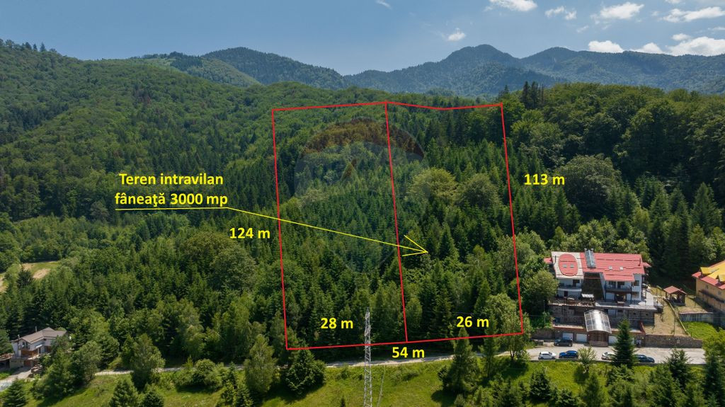 Teren intravilan, 3000 mp, Dâmbu Morii