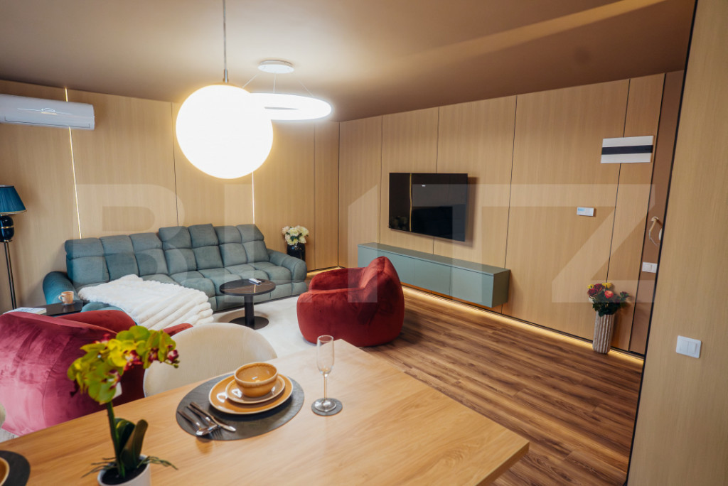 Apartament lu, 2 camere, 58 mp, intermediar, terasă, garaj,