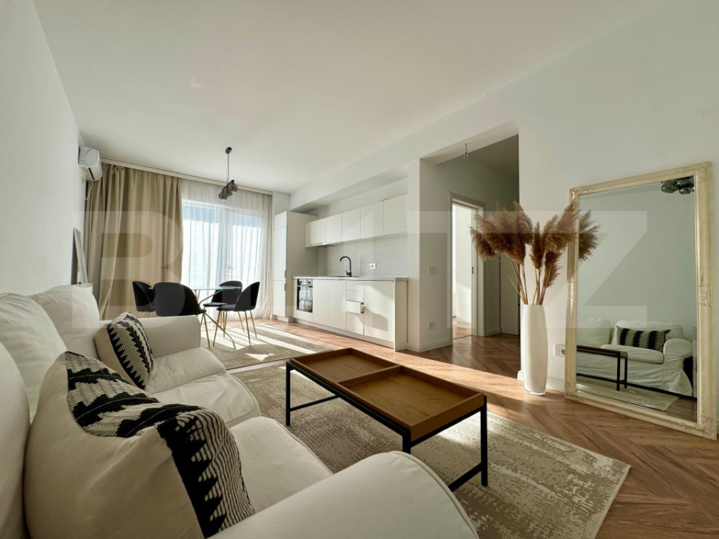 Apartament 2 camere, bloc nou, semidecomandat, Prima Onestil