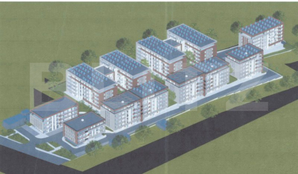 Teren intravilan, 1.3 hectare, PUZ aprobat, zona Burdujeni