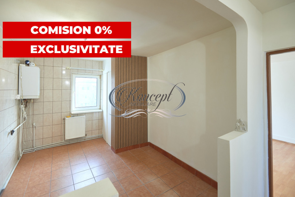 Apartament decomandat cu 2 bai, str. Brates