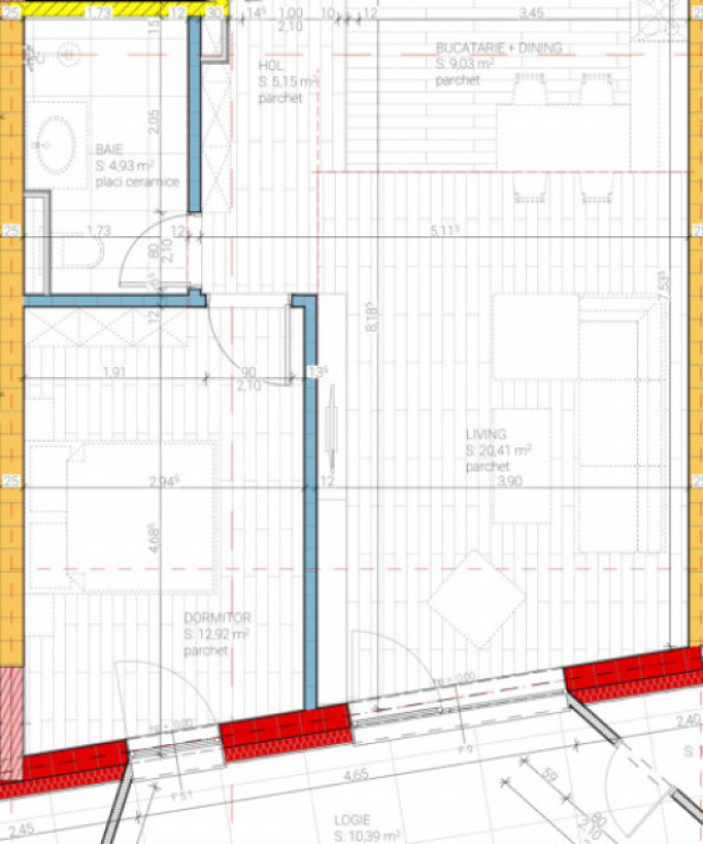 Apartament 2 camere, finisat, bloc premium, Dambu Rotund