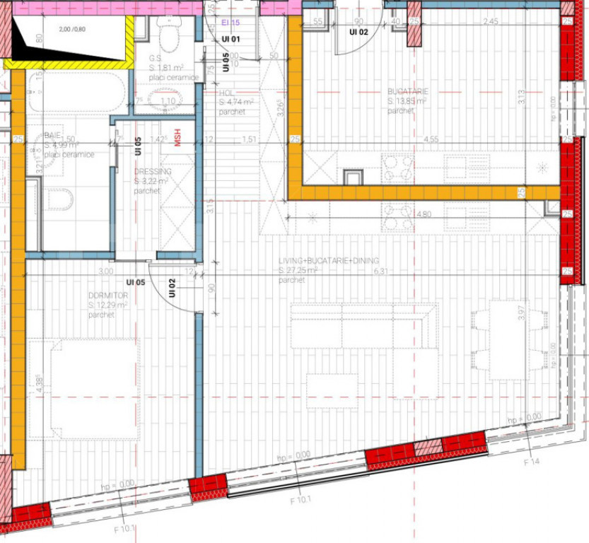 Apartament 2 camere, bloc premium, Dambu Rotund