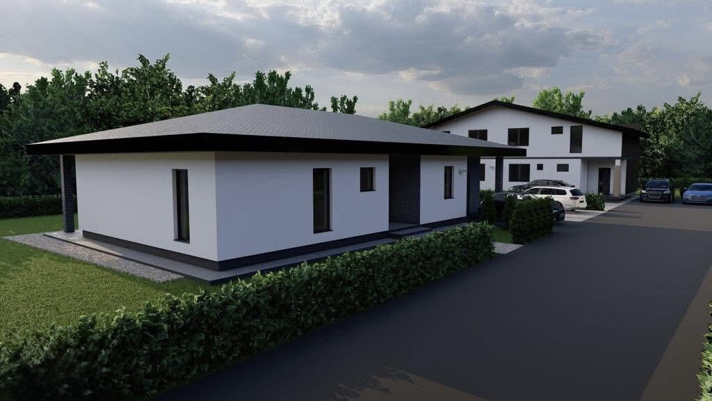 Casă cu teren 550 mp, disponibilă la roșu, semifinisat sa