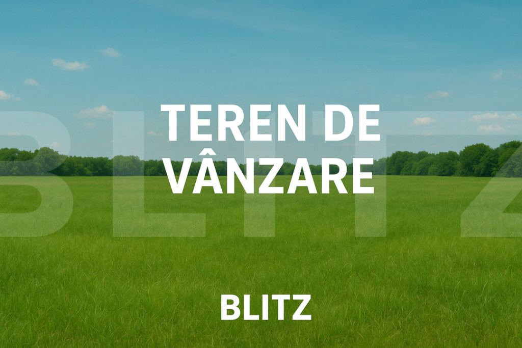 Teren extravilan 6000 mp în zona Lebăda – poziție excel