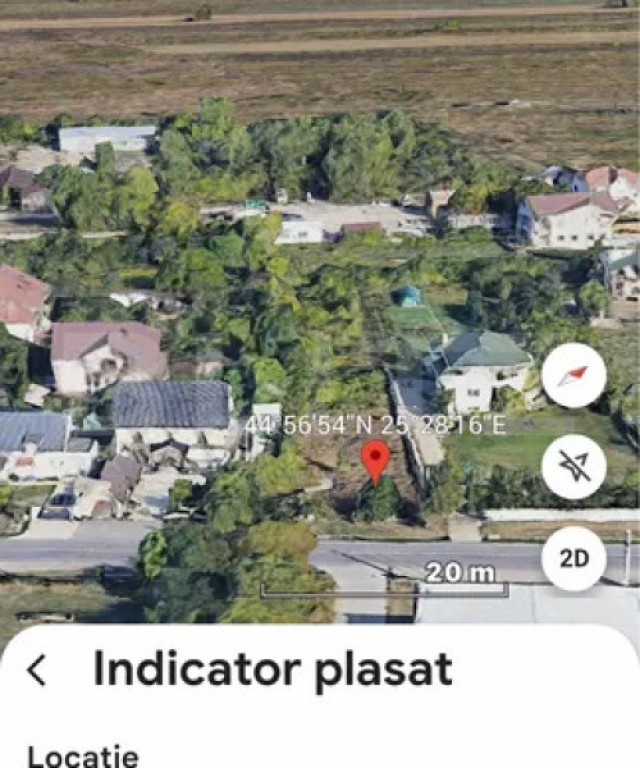 Teren intravilan, 2300 mp, zona Exterior Est