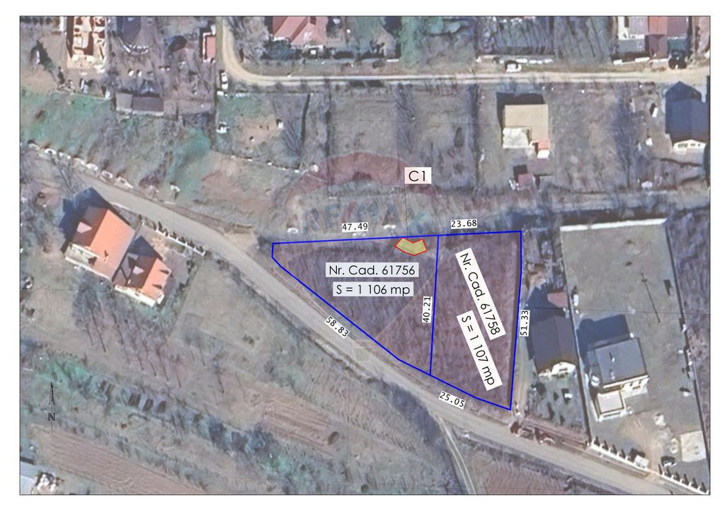 Teren intravilan de vânzare, 1106 mp –Paleu, județul ...