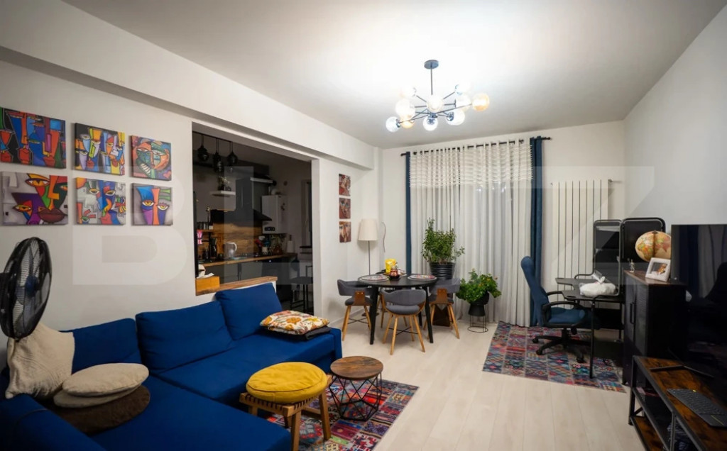 Apartament 2 camere, 66mp, bloc nou, cartier Obcini