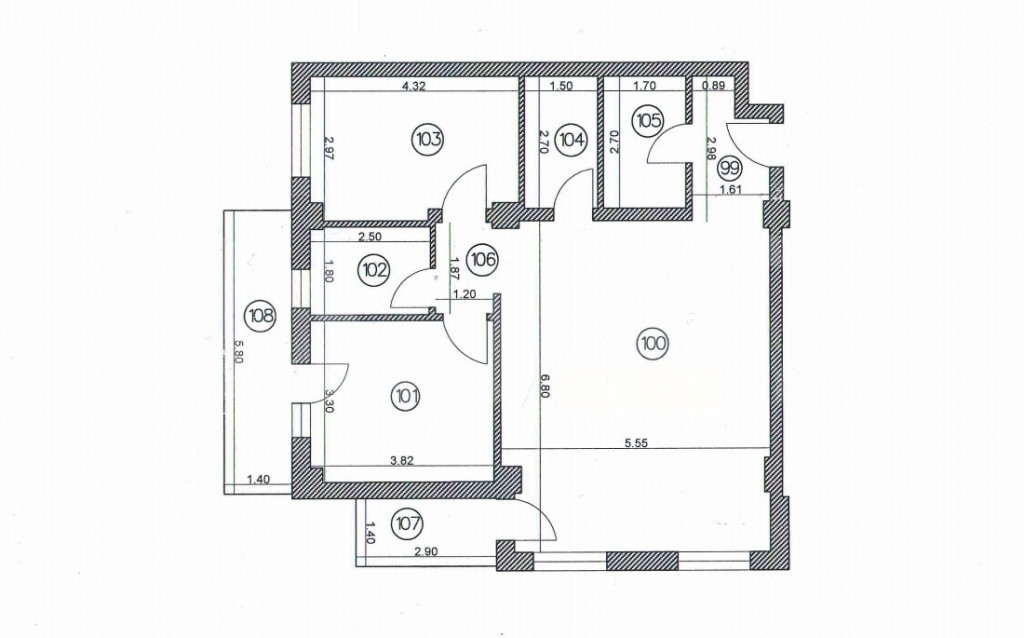 Apartament 3 camere, etaj 2, bloc nou- zona Obcini