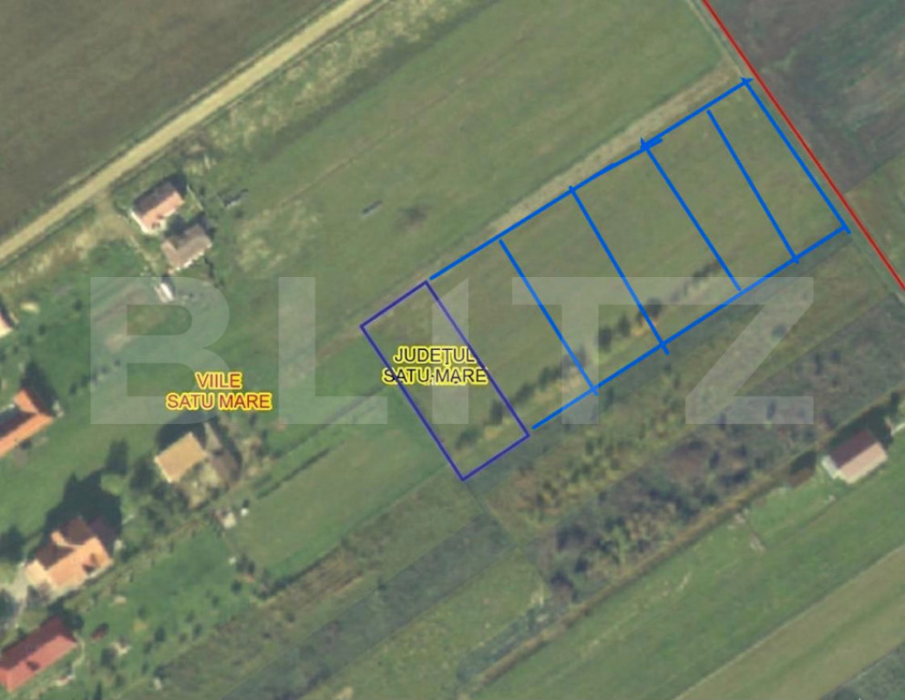 Teren 6.770 mp Parcelat în 6 Loturi – Ideal Investiție s