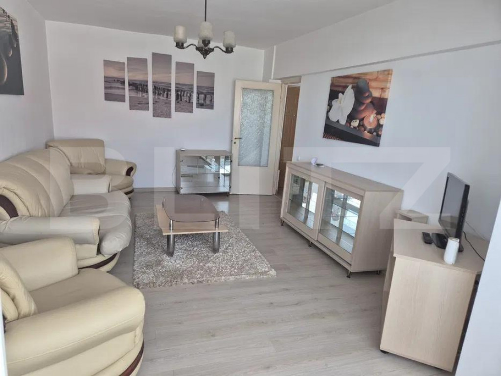 Apartament cu 2 camere, decomandat, complet mobilat și util