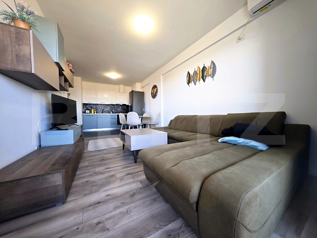 Apartament cu 3 camere, modern, etaj 11, balcon 7 mp
