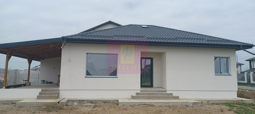 Săbăreni, casă nouă parter 137 mp, curte 400 mp