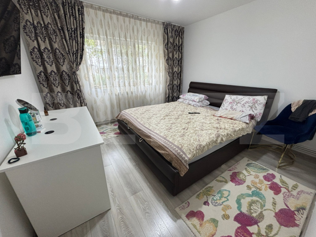 Apartament 3 camere decomandat, 65.30 mp + boxa, zona Frumoa