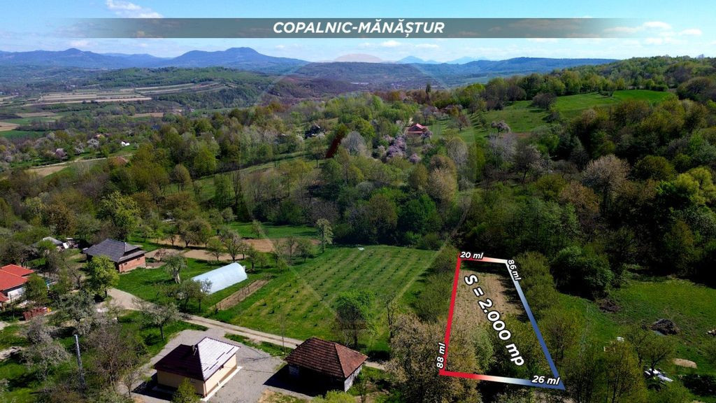 Teren de vanzare langa padure Copalnic Manastur