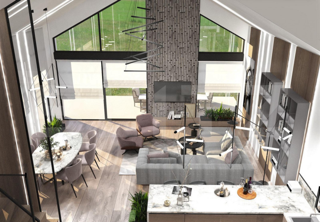 Vila de lux Dealul Lempes Sanpetru, proiect premium!