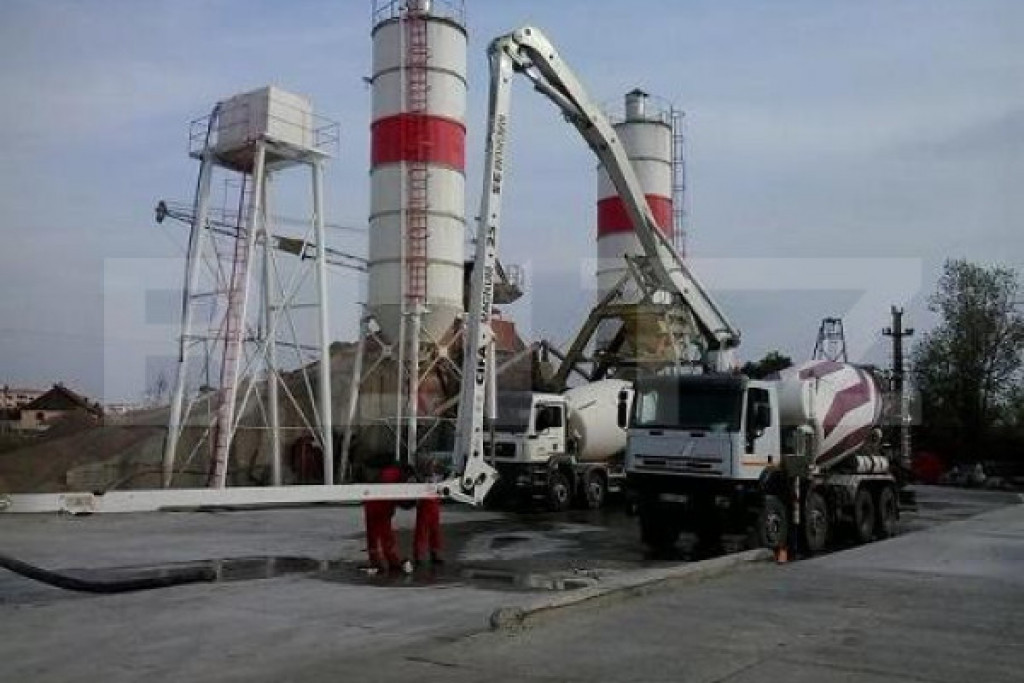 Stație de betoane completa, gata de lucru, oportunitate r