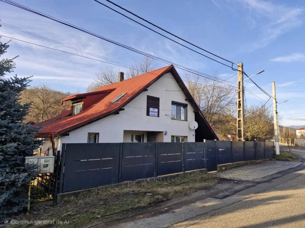Casă mobilată cu vedere la pădure, 165 mp + teren 841 mp