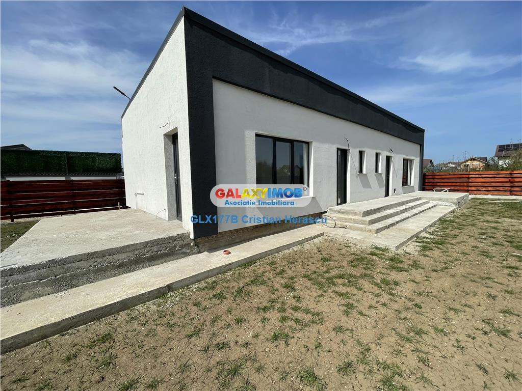 Crevedia Str Uzinei Casa 3 camere 2 bai SU 52 mp Teren 220 M