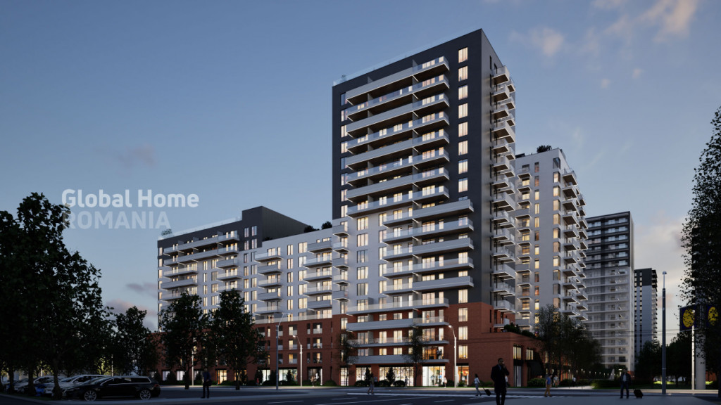 SkyLight Residence | Studio – Etaj 5/17 – 48.84 mp total