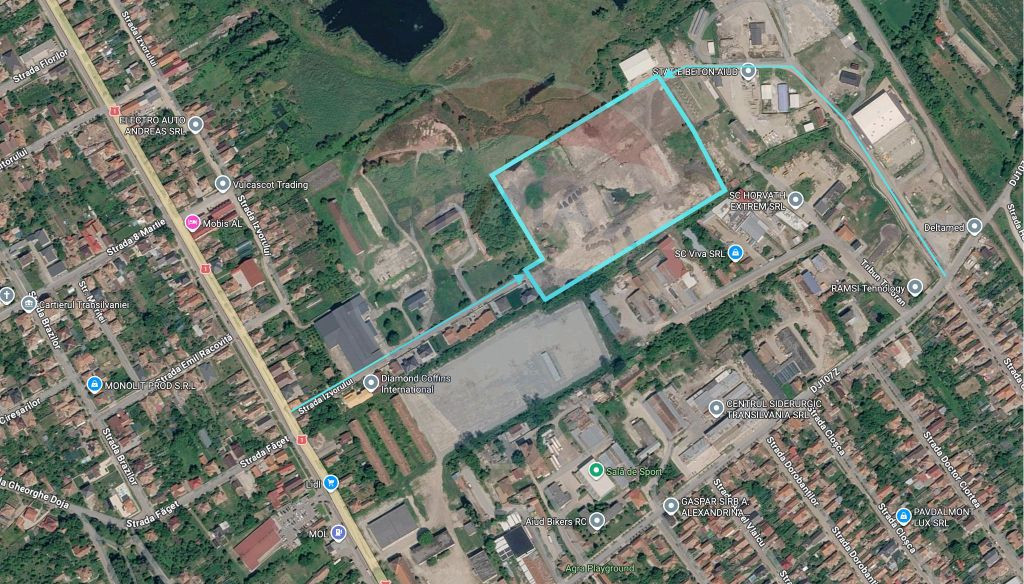 Teren intravilan 36.812 mp | Aiud, str. Izvorului | Alba