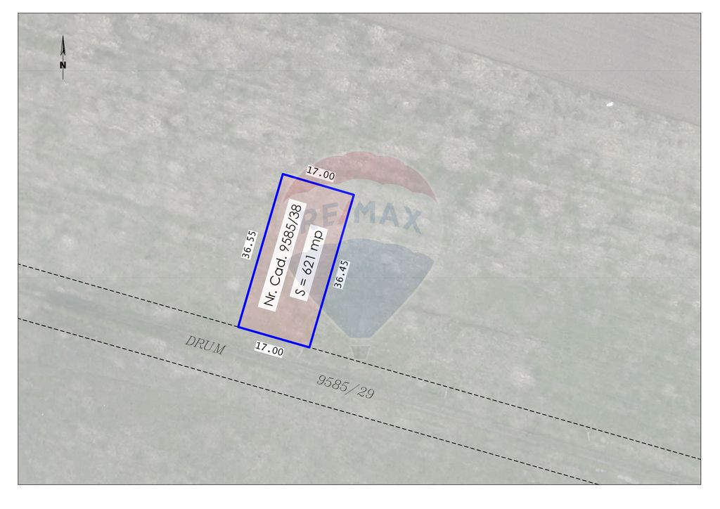 De vânzare teren investiție, 621 mp - zona Aeroport