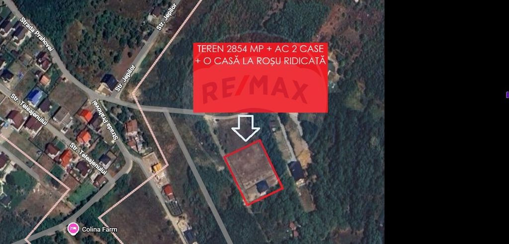 Teren pentru dezvoltare premium lângă pădure | 2854 mp