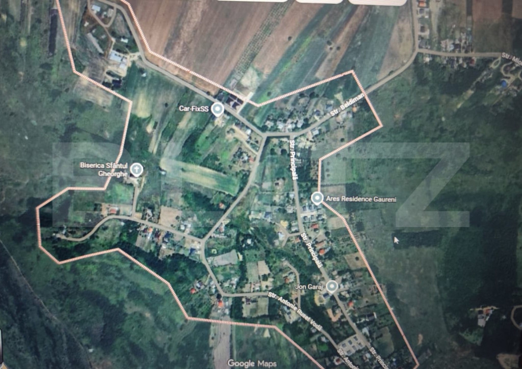 Teren intravilan, 1295 mp, zona Miroslava-Gaureni
