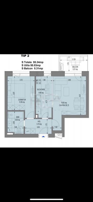 2 Camere Premium Nusco City Faza 2