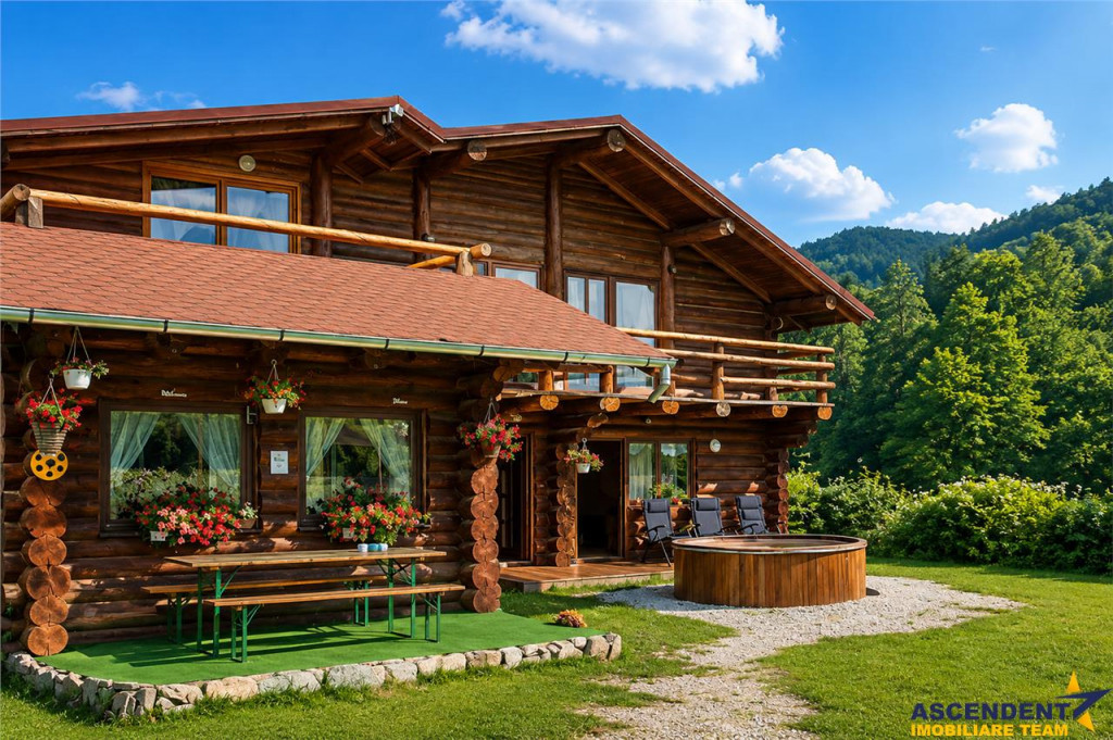 FILM!Resedinte montane,mobilate,echipate, jacuzzi,piscina,pr