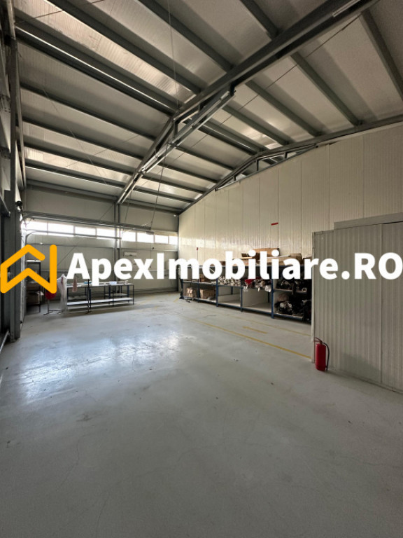 Hala Industrială Vest Ploiești 550 mp + Birouri | Parcare