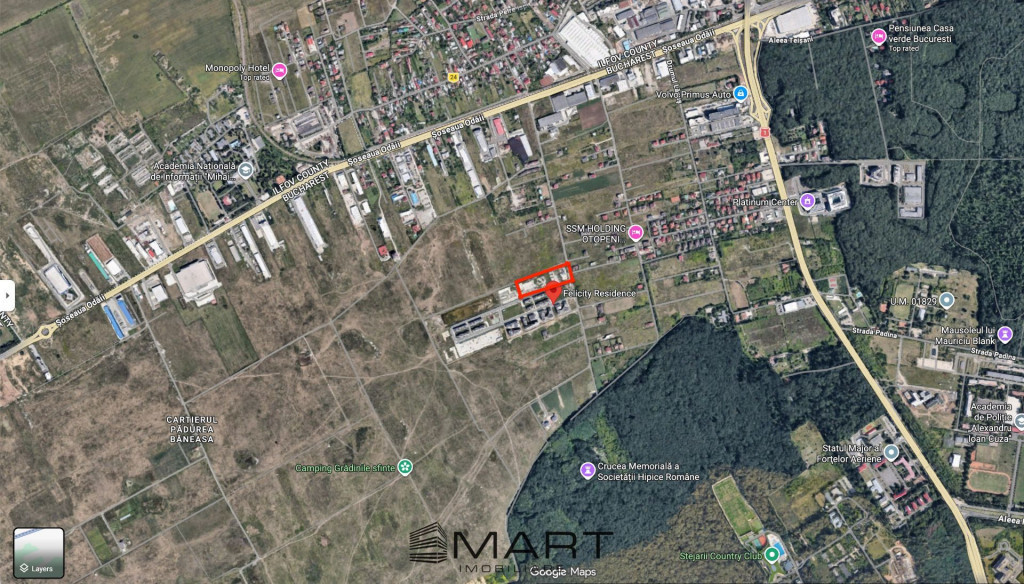 Teren Baneasa 2300 mp.metrou M6 , Dr. Lapus