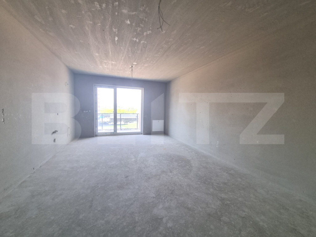 Apartament 2 camere, semifinisat, 46 mp, zona BMW