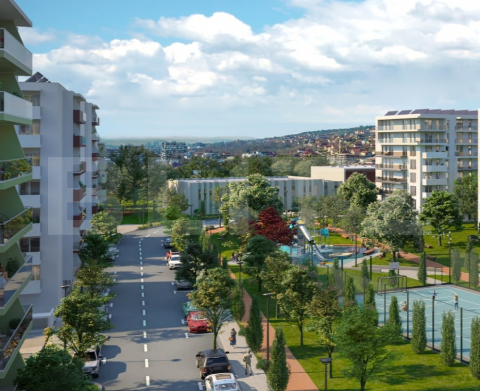 Apartament 2 camere, 48.26 mp, comision 0, zona Iris