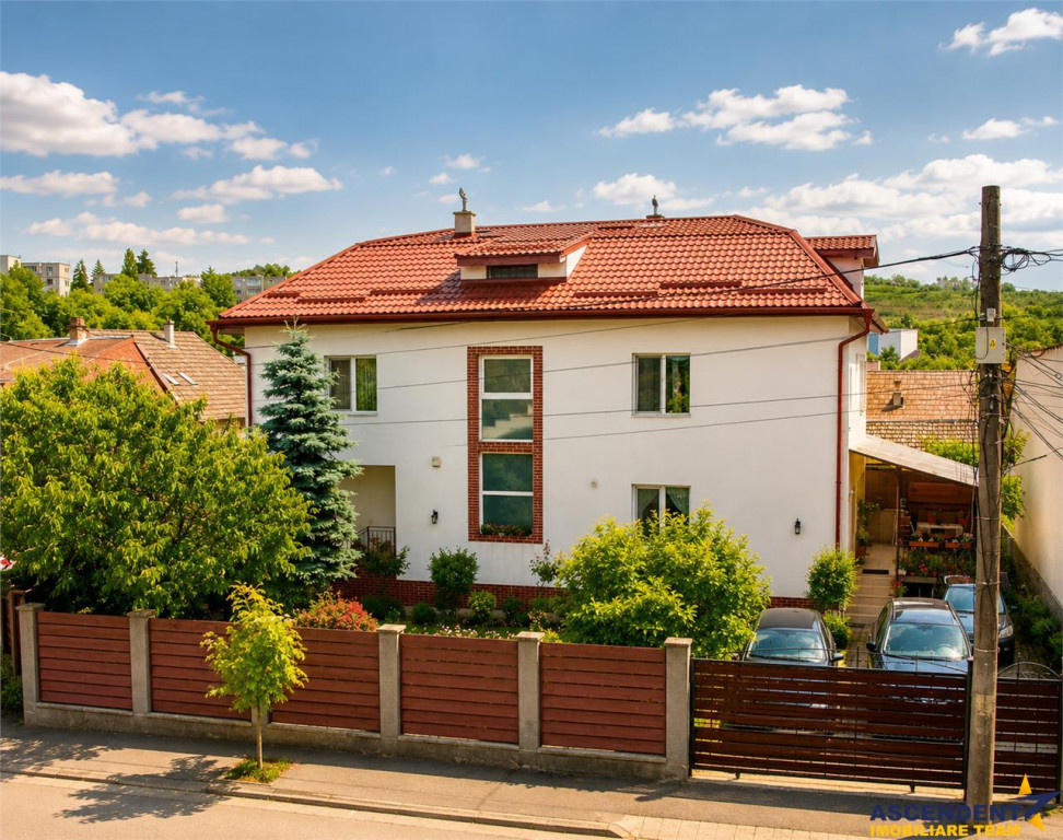 Vila distinctiva,2 intrari separate:locuire multifamiliala,a