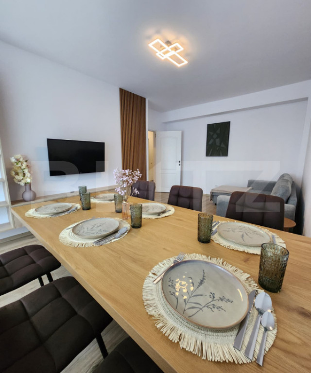 Apartament NOU, 2 camere, dressing, 55 mp, parcare, zona Ter