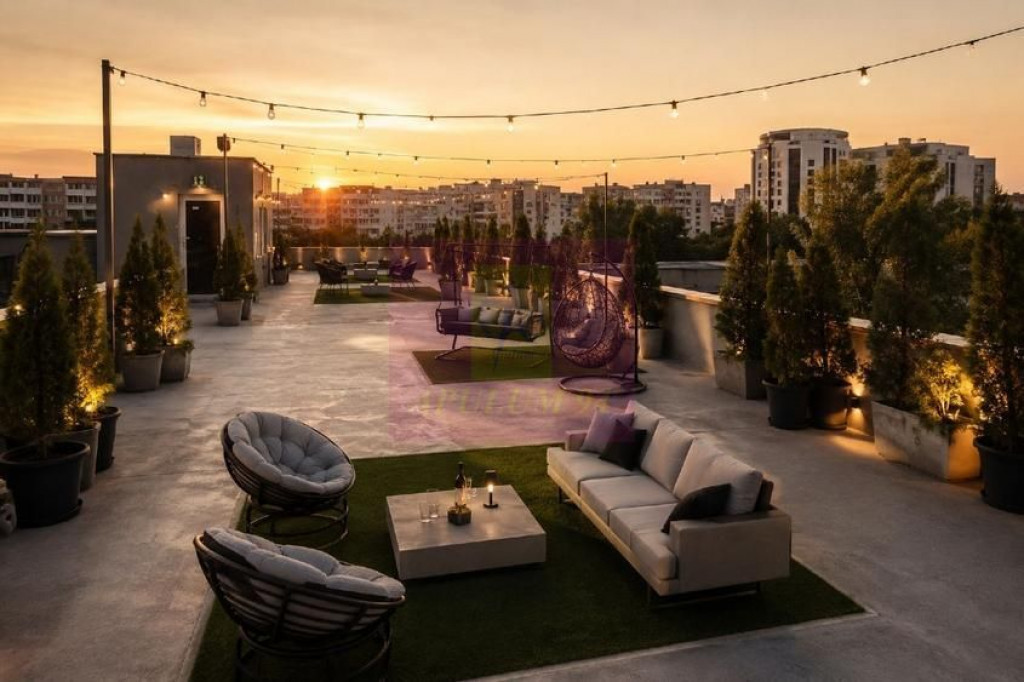 Unirii-Camera de Comert, Rooftop-Penthouse scara privata-...