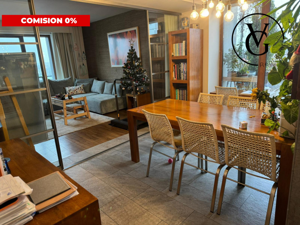 Apartament tip penthouse, 2 camere, transformabil în 3 came