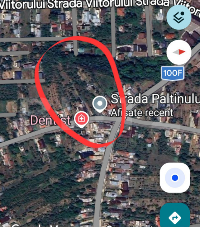 Teren intravilan de vânzare, 1624 mp,front 20 ml Băicoi