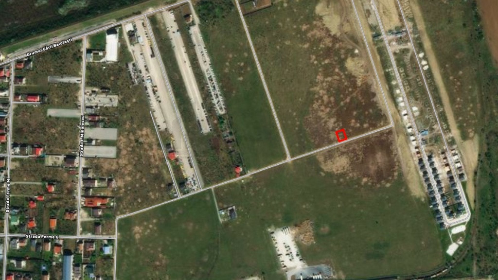 Lot 409 mp - posibilitate 818 mp- Otopeni Ferme