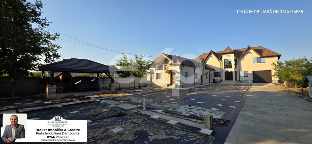 ???? Vilă Impunătoare cu 9.800 mp Teren – Bungetu, Dâmb